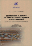 Contribucion al estudio del derecho 