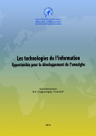 Les Technologies de l&rsquo;information&nbsp;: statuts et opportubit&eacute; pour l&rsquo;amazighe 